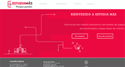 Desktop Screenshot of estudiamas.com.mx
